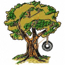 Flowers And Tree Embroidery Design 6 Flowers And Tree Embroidery Design 6